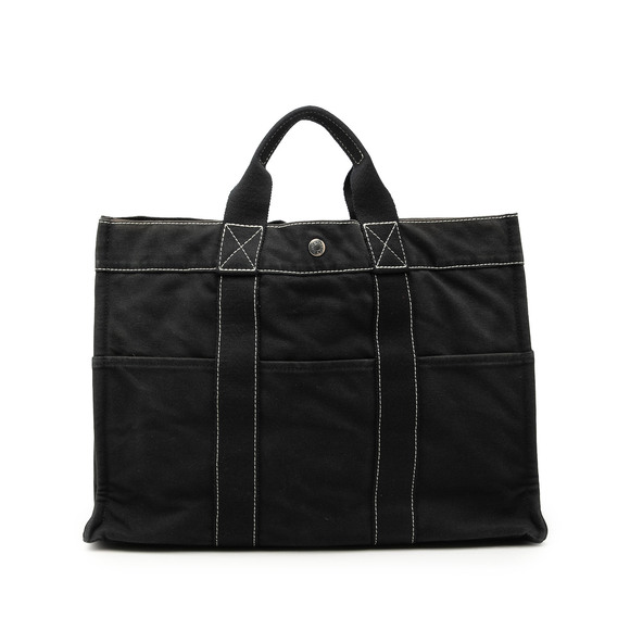 Hermes Handbags - Pre-Loved Hermes Canvas Fourre Tout MM